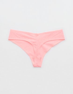 SMOOTHEZ Lace No Show Thong Underwear