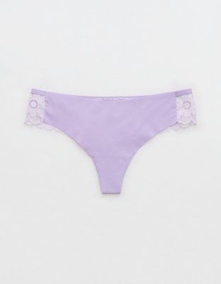 Aerie No Show Candy Lace Cheeky Underwear