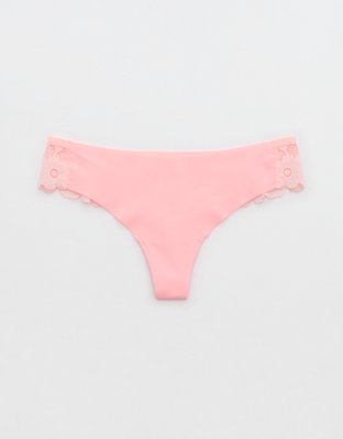 SMOOTHEZ No Show Thong Underwear