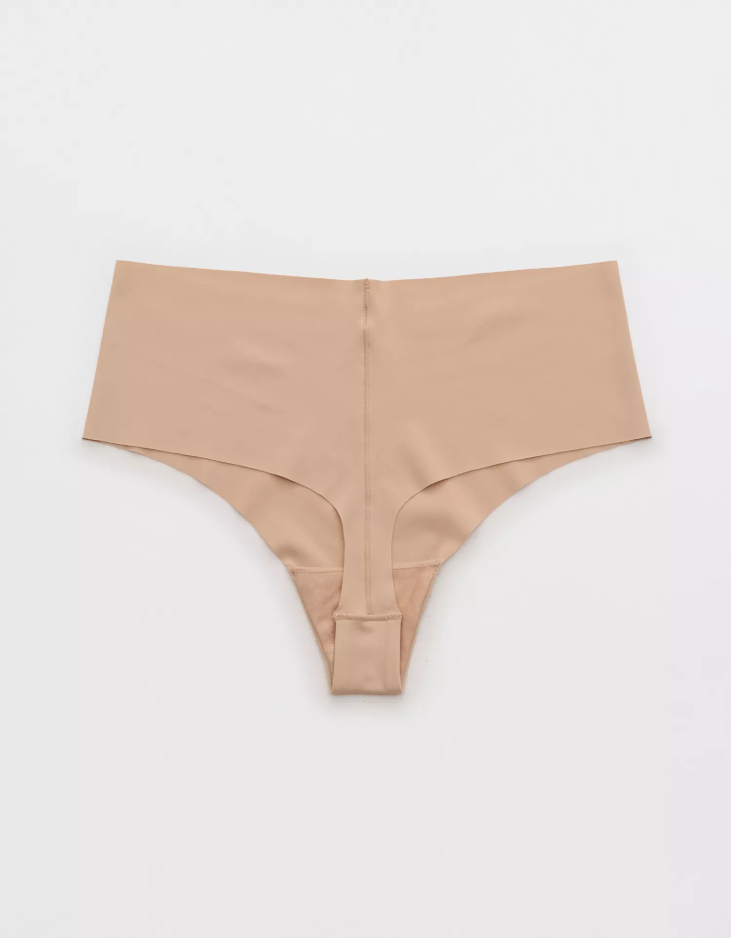 SMOOTHEZ No Show Mid Rise Thong Underwear - thumbnail 2