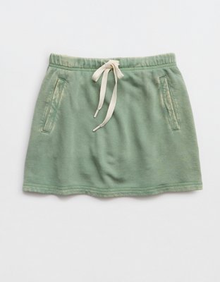 OFFLINE By Aerie Keep It 100 Terry Mini Skirt