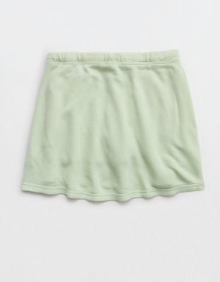 OFFLINE By Aerie Keep It 100 Terry Mini Skirt