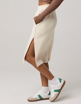 OFFLINE By Aerie ChillUp Midi Skirt