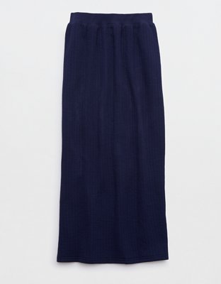 OFFLINE By Aerie Coffee Run Maxi Skirt