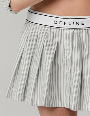 OFFLINE By Aerie Oxford Mini Skirt