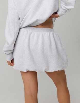 OFFLINE By Aerie Cloud Fleece Bubble Skort 