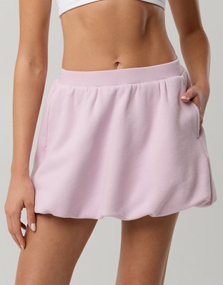 OFFLINE By Aerie Cloud Fleece Bubble Skort 