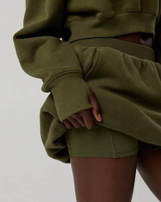 OFFLINE By Aerie Cloud Fleece Bubble Skort