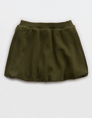 OFFLINE By Aerie Cloud Fleece Bubble Skort