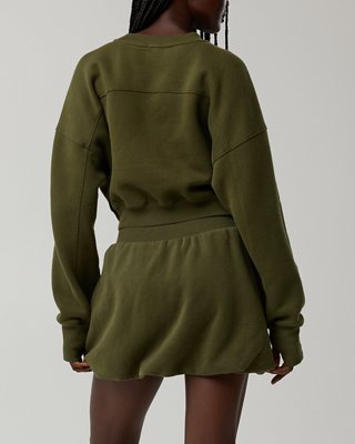 OFFLINE By Aerie Cloud Fleece Bubble Skort 