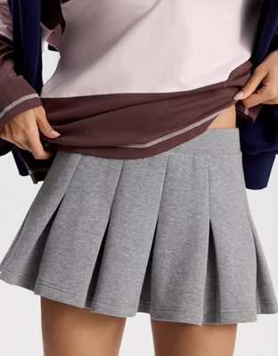 OFFLINE By Aerie ChillUp Cotton Pleated Skort