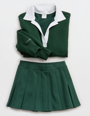 OFFLINE By Aerie ChillUp Cotton Pleated Skort