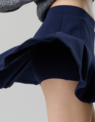 OFFLINE By Aerie ChillUp Cotton Pleated Skort