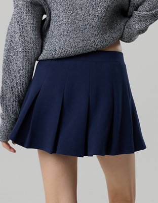 OFFLINE By Aerie ChillUp Cotton Pleated Skort