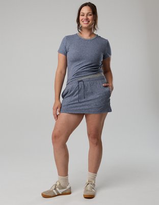OFFLINE By Aerie Weekend Away Layered Waistband Skort