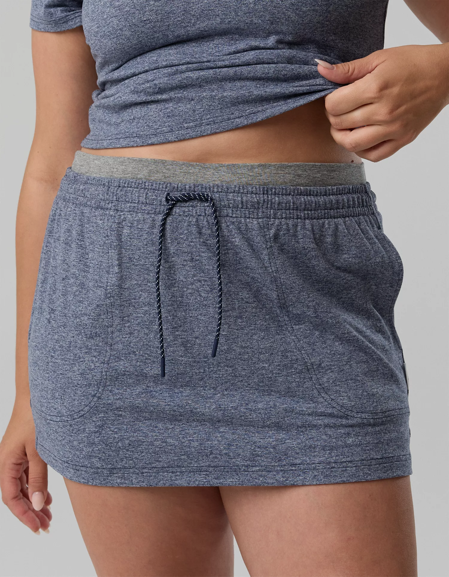 OFFLINE By Aerie Weekend Away Layered Waistband Skirt