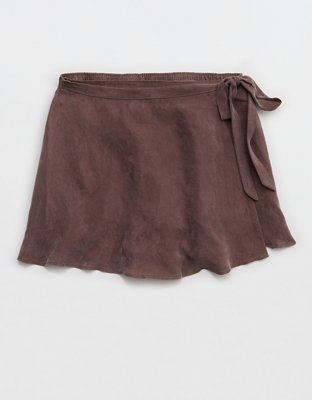 OFFLINE By Aerie You're So Smooth Wrap Skirt