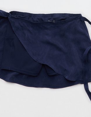 OFFLINE By Aerie You're So Smooth Wrap Skirt