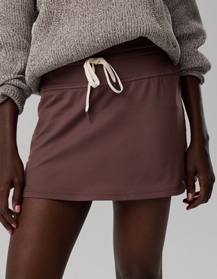 OFFLINE By Aerie The Hugger Drawcord Mini Skort