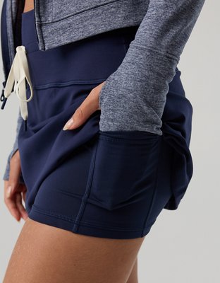 OFFLINE By Aerie The Hugger Drawcord Mini Skort