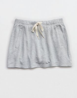 OFFLINE By Aerie Keep It 100 Terry Mini Skirt
