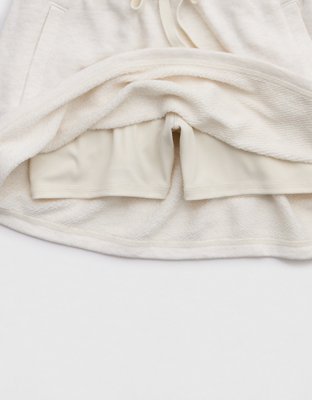 OFFLINE By Aerie Keep It 100 Terry Mini Skirt