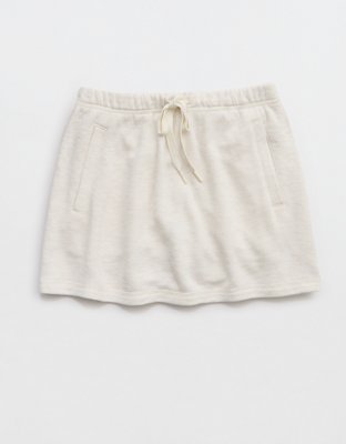 OFFLINE By Aerie Keep It 100 Terry Mini Skirt