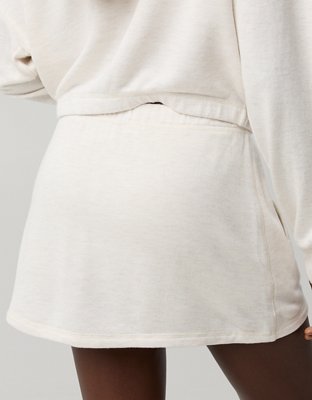 OFFLINE By Aerie Keep It 100 Terry Mini Skirt