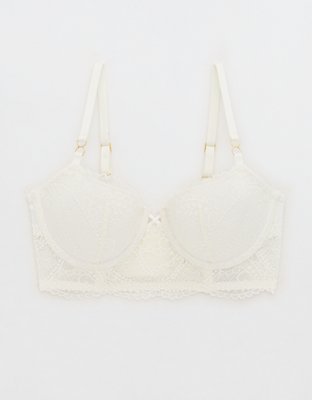Aerie Real Power Paisley Lace Balconette Bra