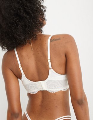 Aerie Real Power Paisley Lace Balconette Bra