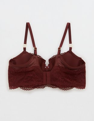 Aerie Real Power Paisley Lace Balconette Bra