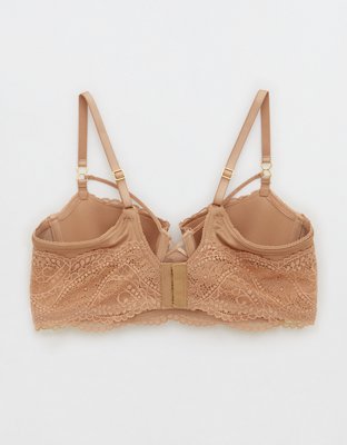 Aerie Real Power Paisley Lace Strappy Balconette Bra