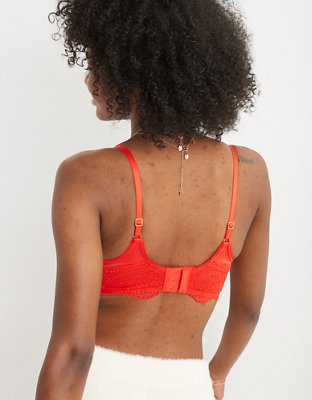 Aerie Real Power Paisley Lace Strappy Balconette Bra