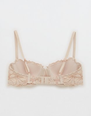 Aerie Real Power Balconette Beach Daze Lace Bra