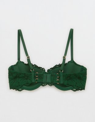 Aerie Real Power Balconette Beach Daze Lace Bra