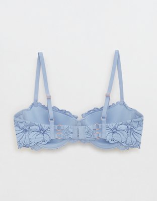 Aerie Real Power Balconette Beach Daze Lace Bra