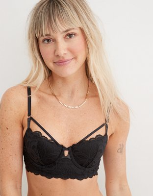 Show Off Balconette Rooftop Garden Lace Bra