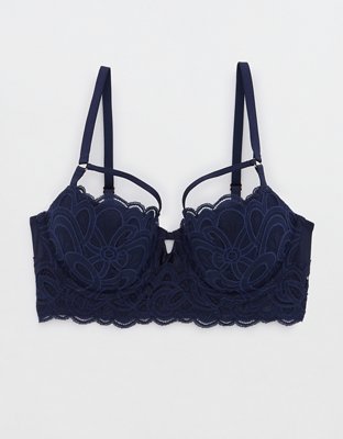 Show Off Balconette Rooftop Garden Lace Bra