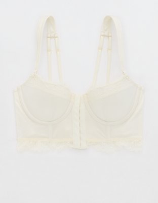 Soutien-gorge balconnet de style corset brillant Plein la vue