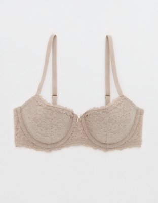 Show Off Vintage Lace Balconette Bra 