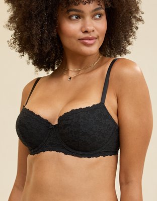 Show Off Vintage Lace Balconette Bra 