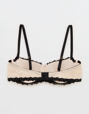 Show Off Vintage Lace Lightly Lined Balconette Bra