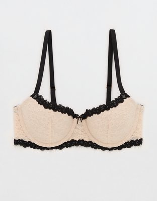 Show Off Vintage Lace Lightly Lined Balconette Bra