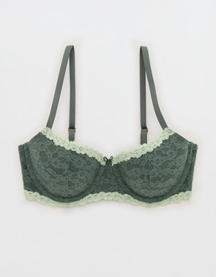 Show Off Vintage Lace Lightly Lined Balconette Bra