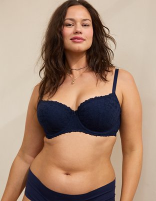 Show Off Balconette Bra Ligeramente Relleno con Encaje Vintage