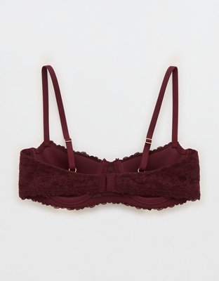 Show Off Balconette Bra Ligeramente Relleno con Encaje Vintage
