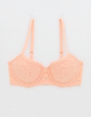 Show Off Vintage Lace Lightly Lined Balconette Bra