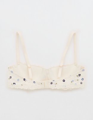 Show Off Vintage Lace Lightly Lined Balconette Bra