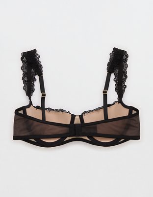 Show Off Frosted Floral Lace Lightly Lined Balconette Bra