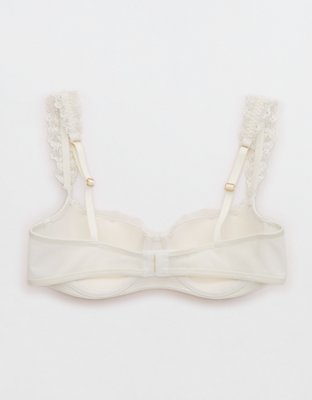 Show Off Frosted Floral Lace Lightly Lined Balconette Bra